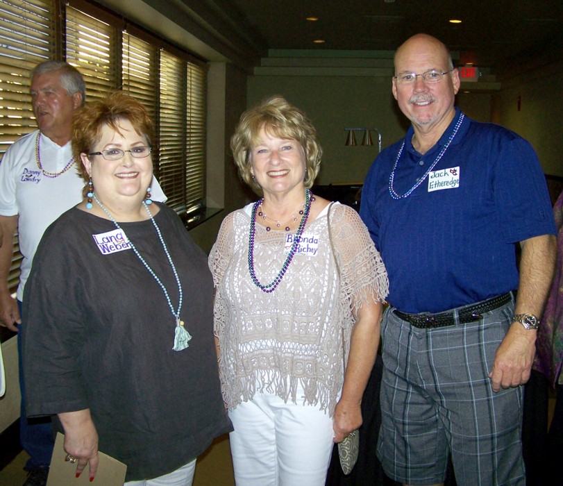 Danny Landry, Lana Weber, Rhonda (Carleton) Richey, and Jack Etheredge